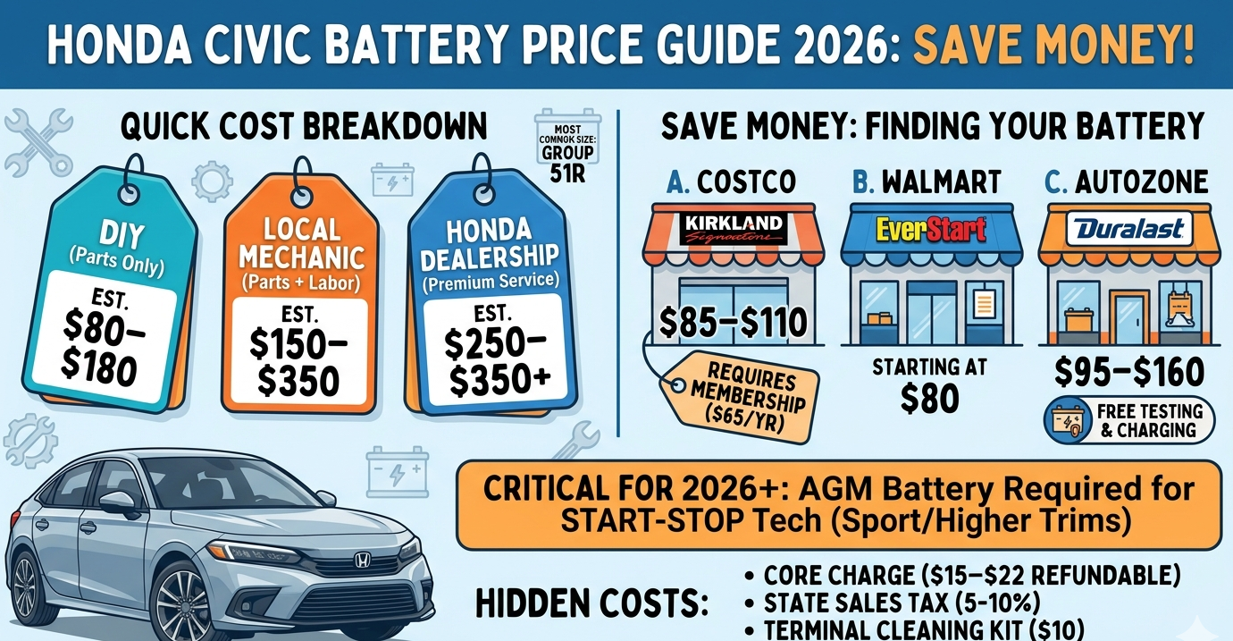 Honda-civic-Battery-price