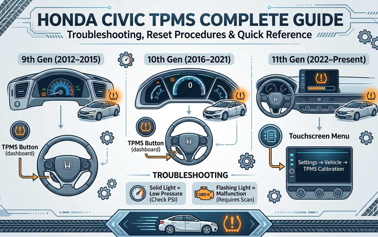 Honda Civic TPMS Complete Guide