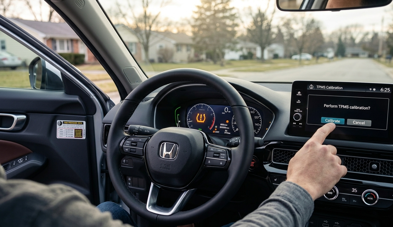 How to Reset Your Honda Civic TPMS Light