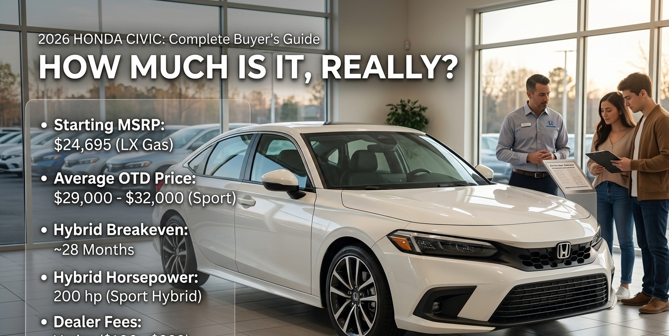 How Much Is a Honda Civic in 2026
