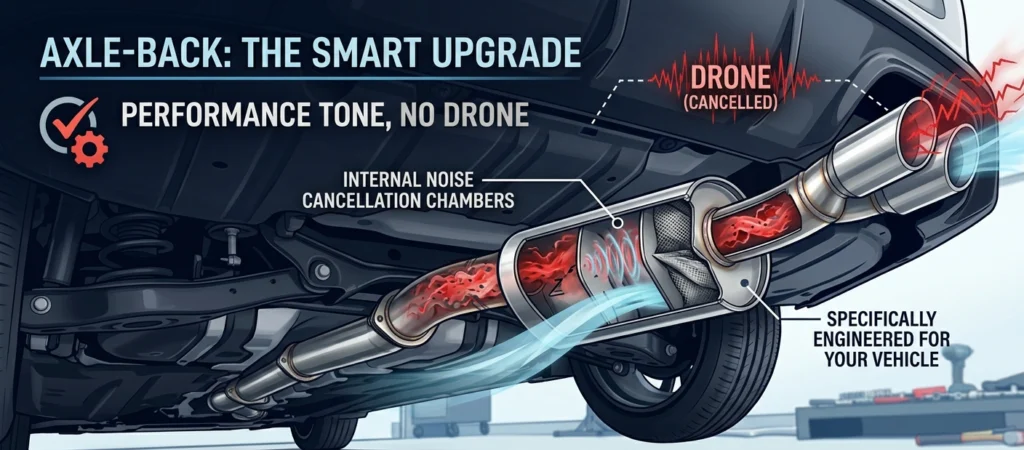 Pro Tip: Why an Axle-Back is Usually Better