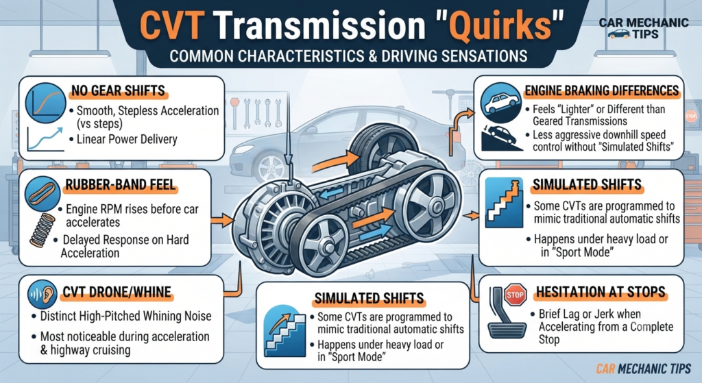 3. CVT Transmission "Quirks"