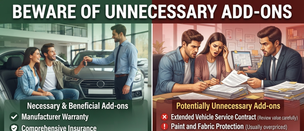 Beware of Unnecessary Add ons