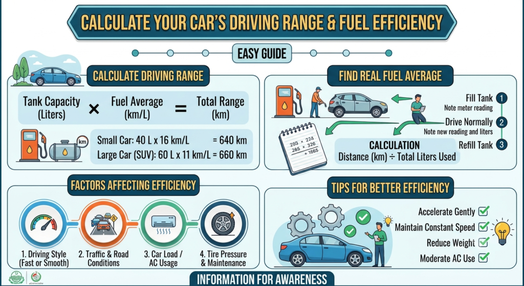 Calculating Your Driving Range and Real-World Efficiency