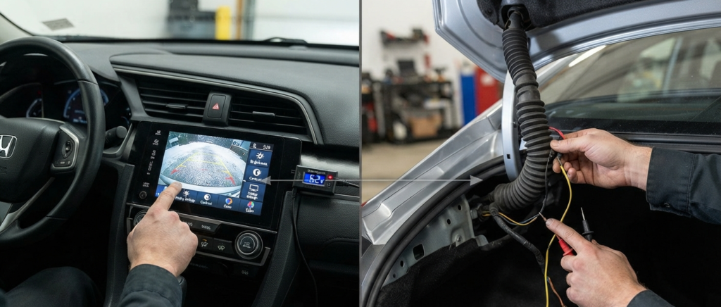Checking Infotainment Settings and Electrical Wiring