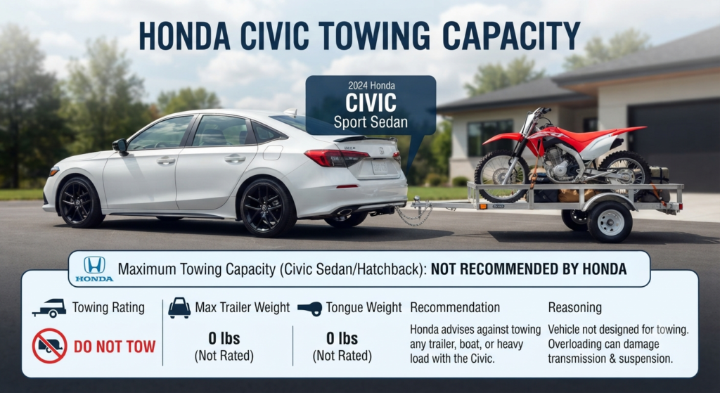 Does the Honda Civic Have a Towing Capacity?