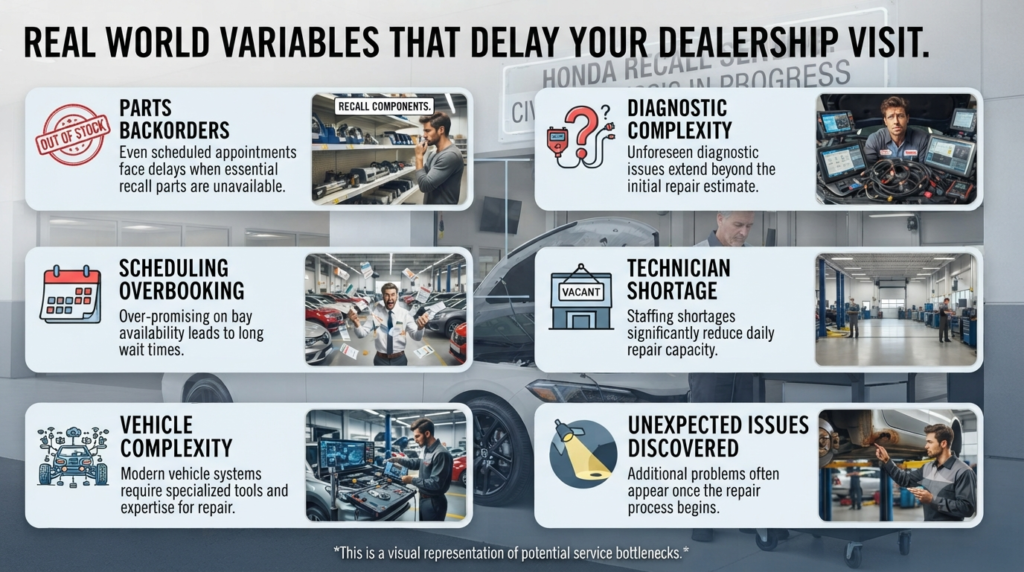 Real World Variables That Delay Your Dealership Visit