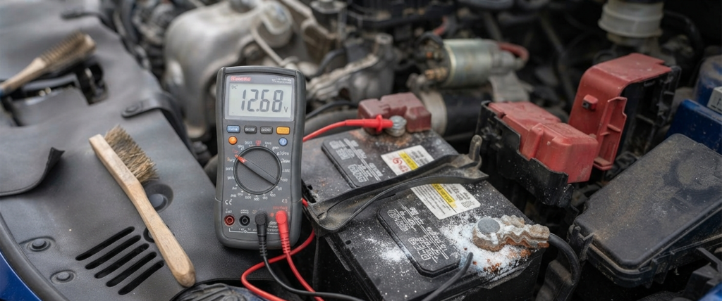 Step 1: Battery Health and Terminal Inspection