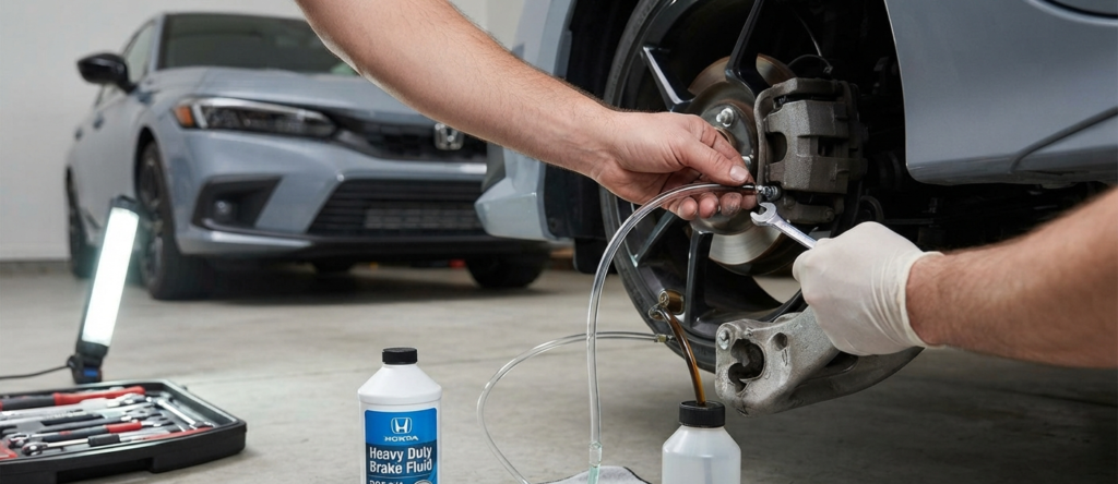 Step-by-Step DIY Honda Civic Brake Fluid Flush