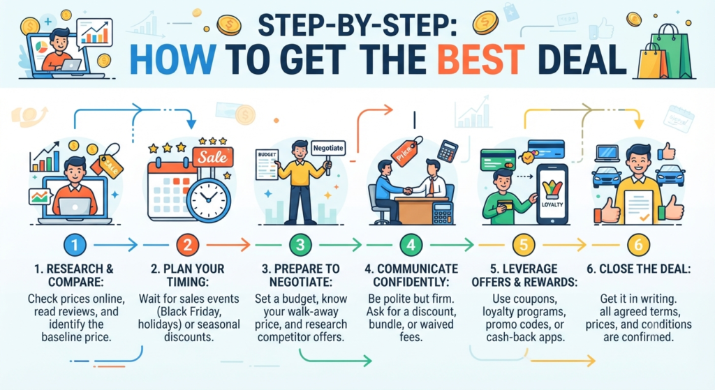 Step-by-Step: How to Get the Best Deal
