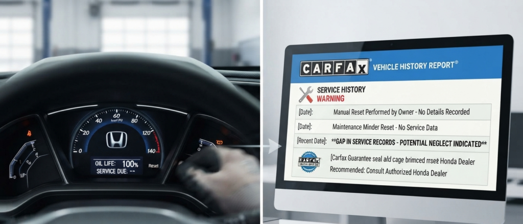The Danger of Manual Resets and Carfax History