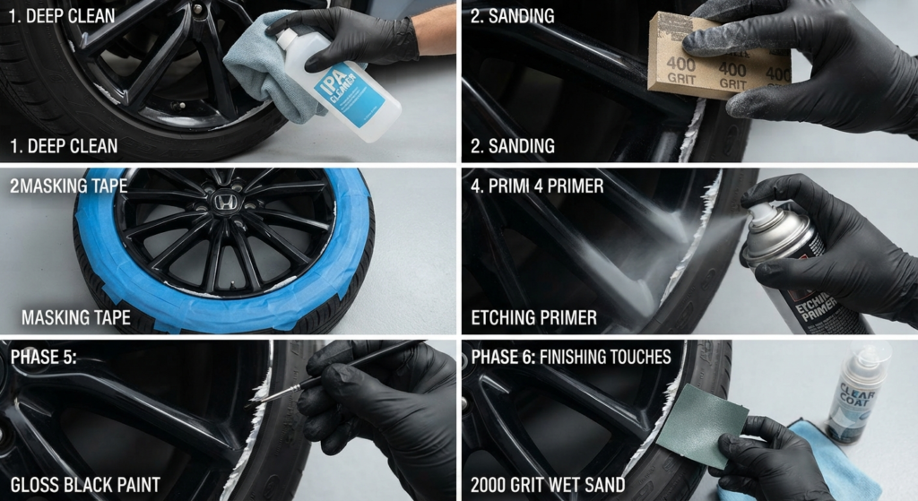 The Step-by-Step Repair Process
