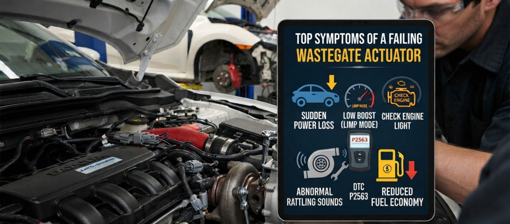Top Symptoms of a Failing Wastegate Actuator