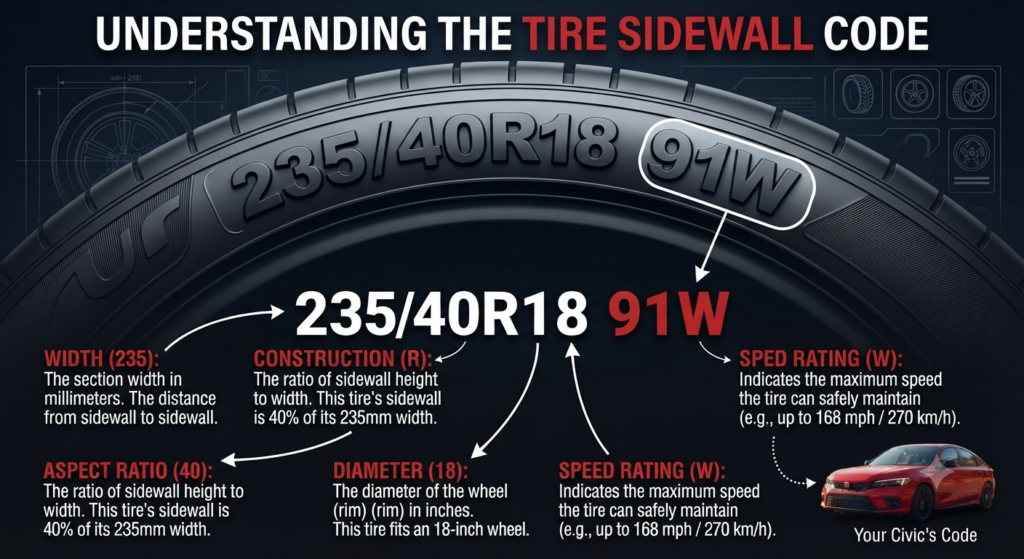 Understanding the Tire Sidewall Code