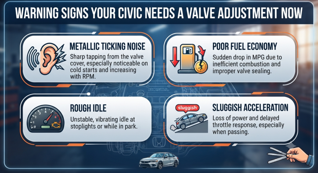 Warning Signs Your Civic Needs a Valve Adjustment Now