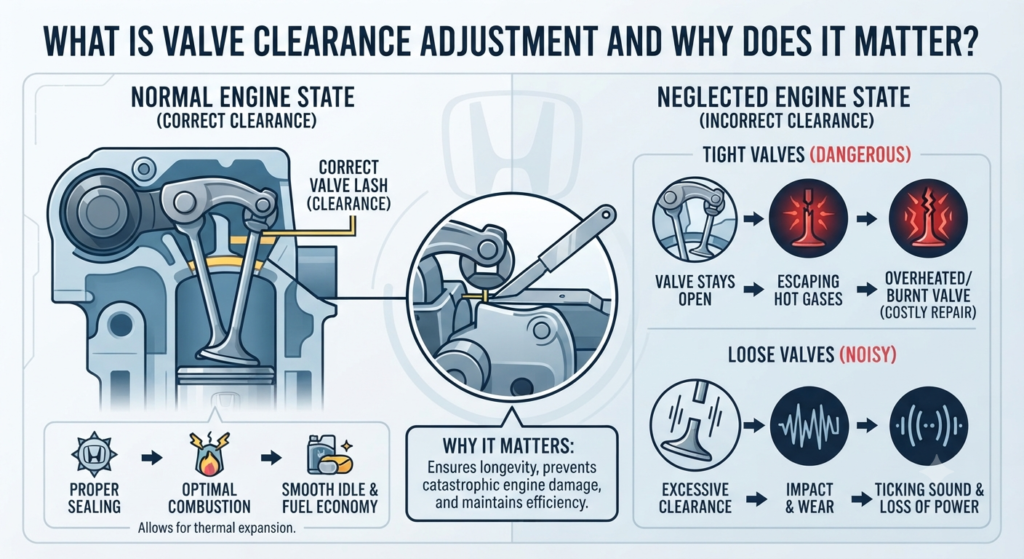 What Is a Valve Clearance Adjustment and Why Does It Matter?