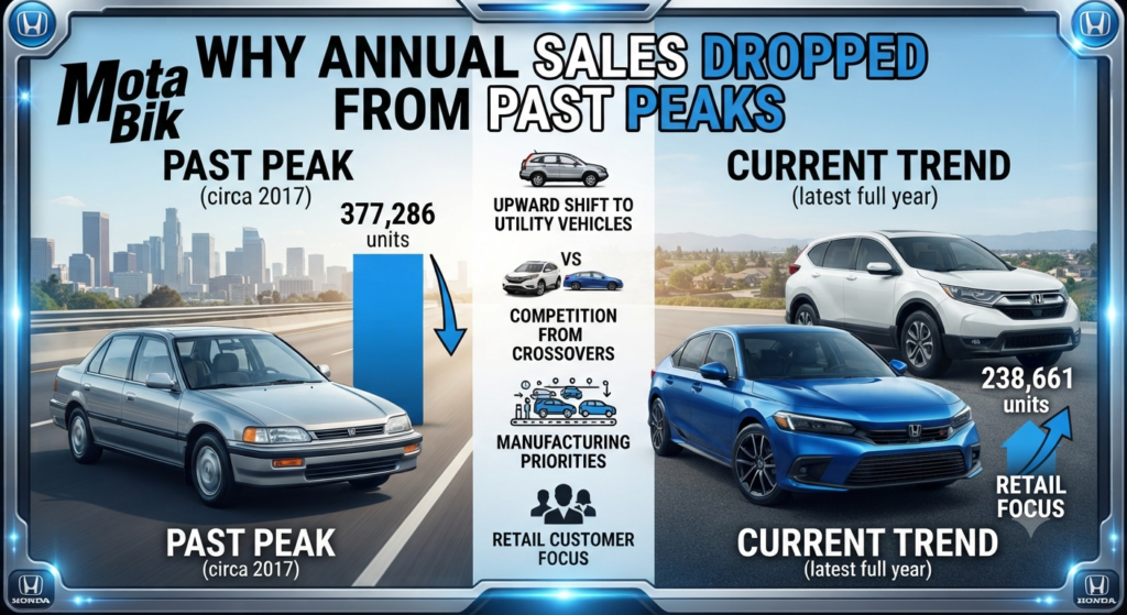 Why Annual Sales Dropped From Past Peaks