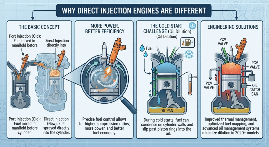 Why Direct Injection Engines Are Different