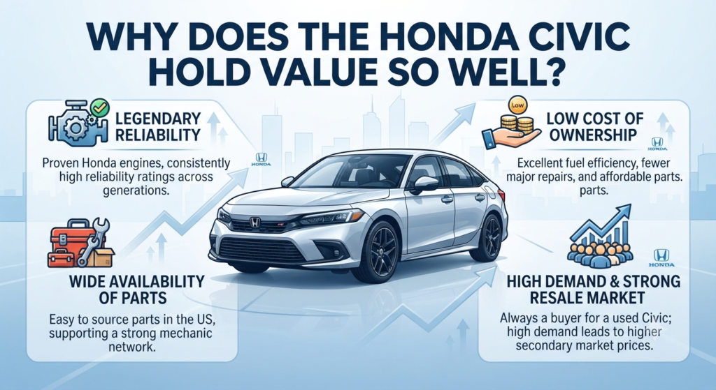 Why Does the Honda Civic Hold Value So Well?