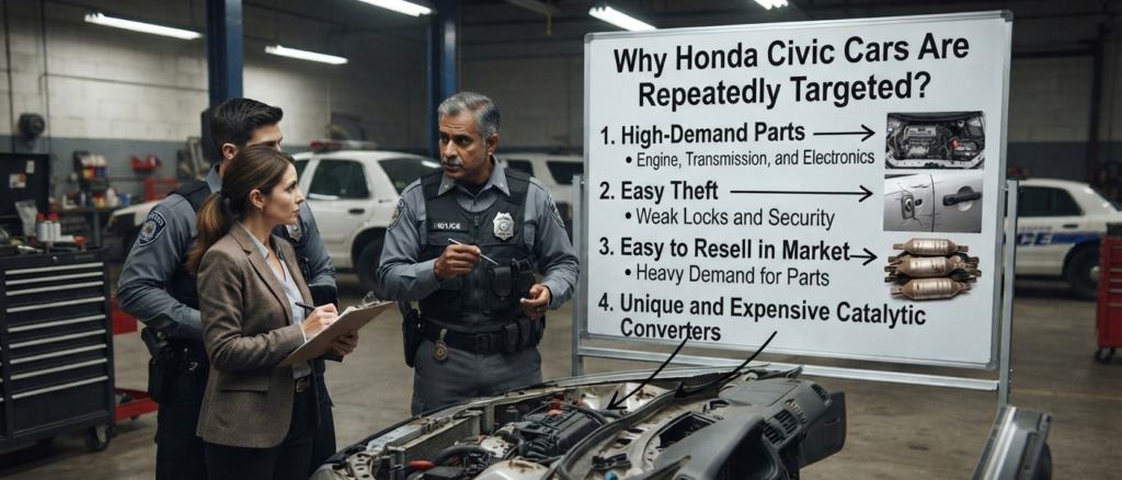 Why Honda Civics are Common Targets