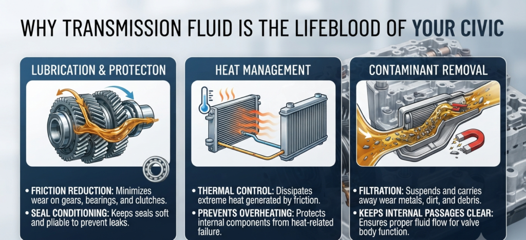 Why Transmission Fluid is the Lifeblood of Your Civic