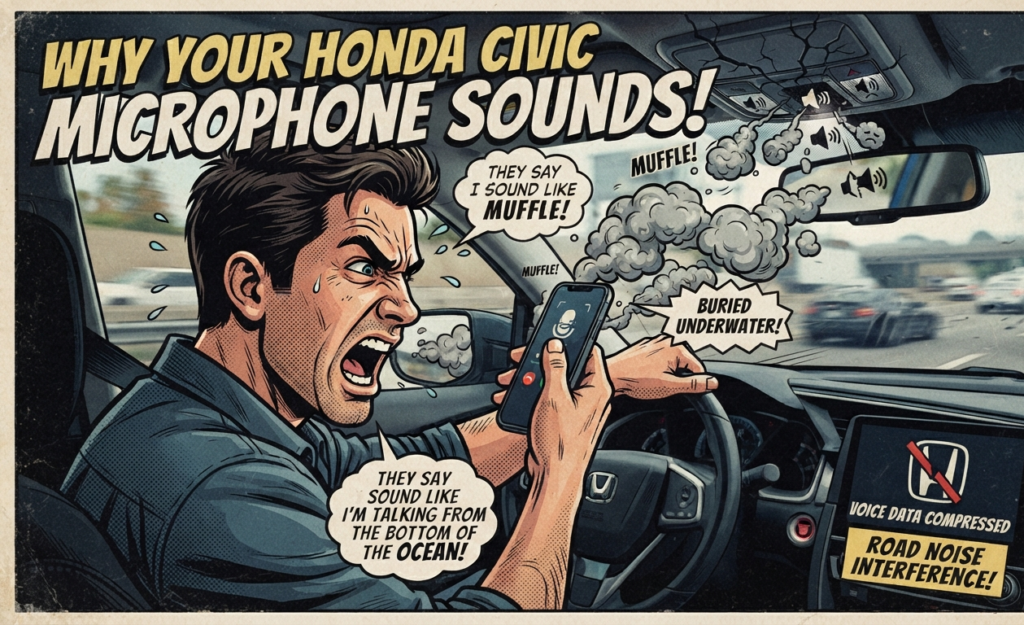 Why Your Honda Civic Microphone Sounds Muffled