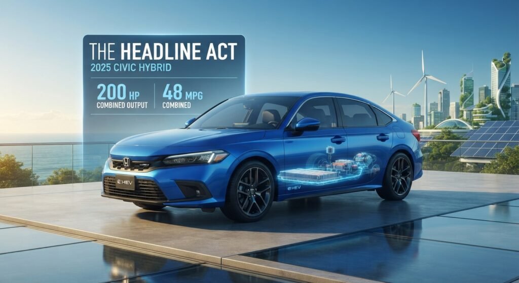 2025 Civic Hybrid (The Headline Act)