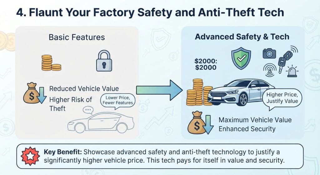4. Flaunt Your Factory Safety and Anti-Theft Tech