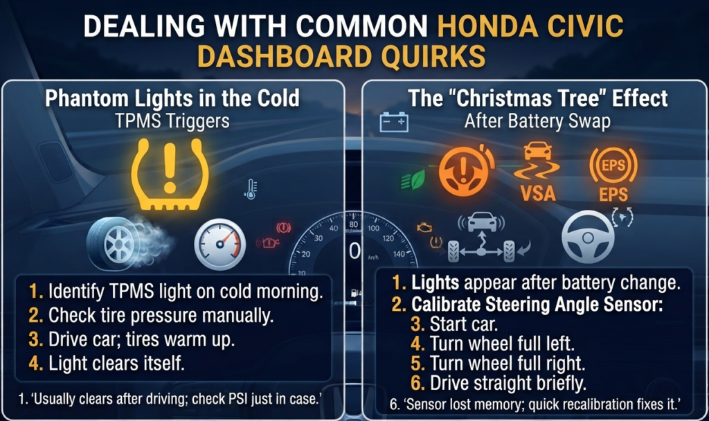 Dealing with Common Honda Civic Dashboard Quirks