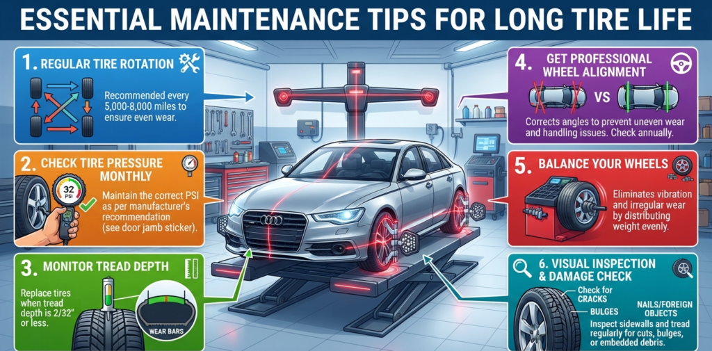 Essential Maintenance Tips for Long Tire Life