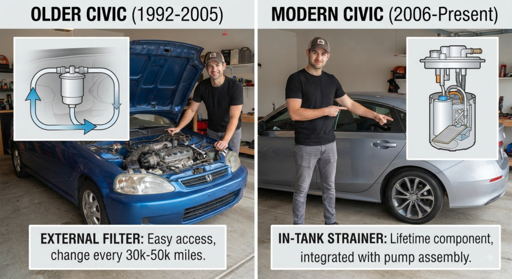 Generation Breakdown: Old vs. New Civic