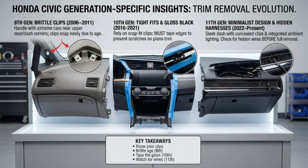 Generation-Specific Insights for Honda Civics