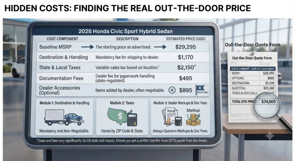 Hidden Costs: Finding the Real Out-the-Door Price