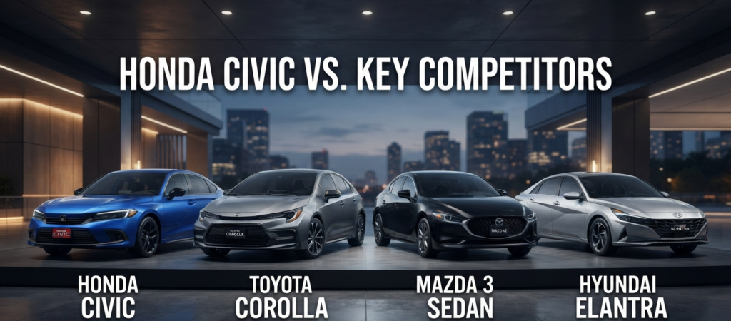 Honda Civic vs. Key Competitors