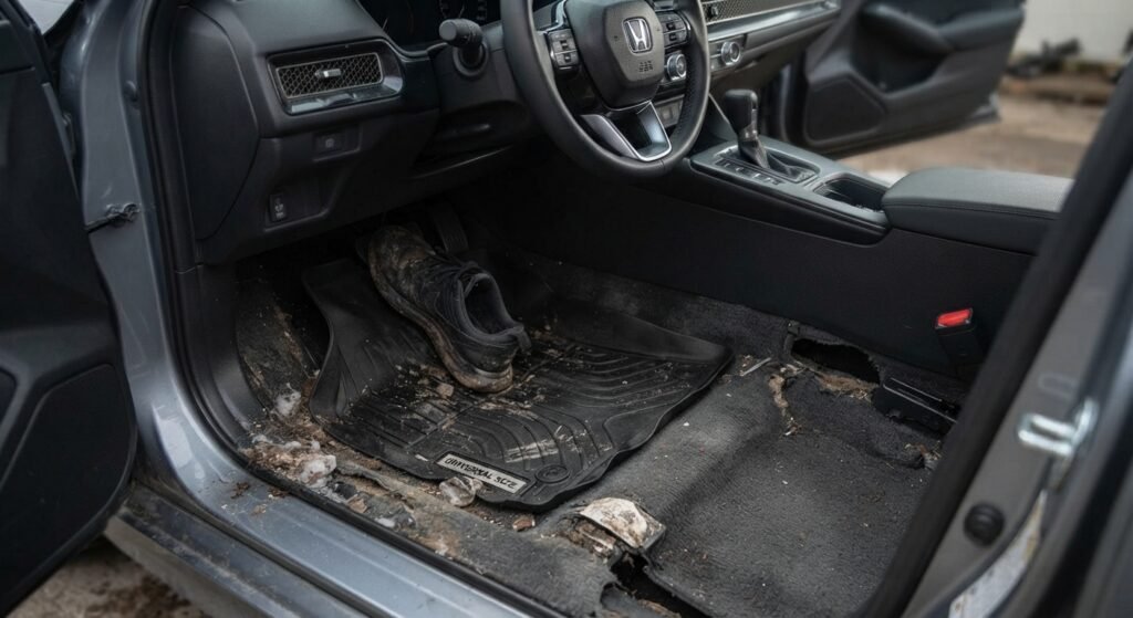 Why Universal Mats Just Don't Work in a Civic