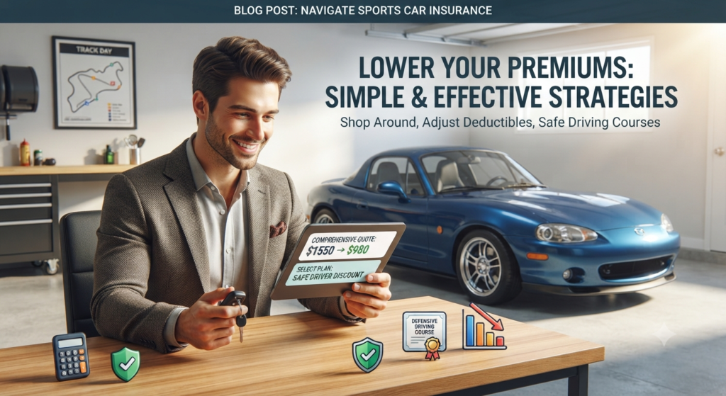 How to Lower Your Sports Car Insurance Premiums