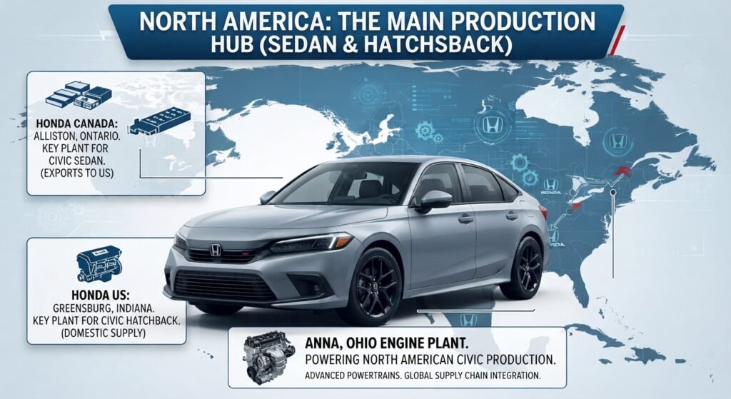 North America The Main Production Hub