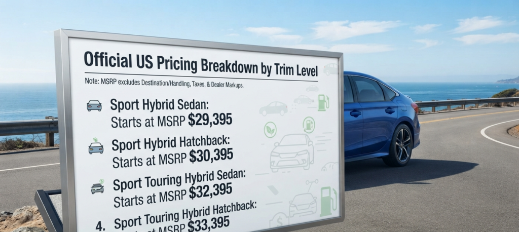 Official US Pricing Breakdown by Trim Level