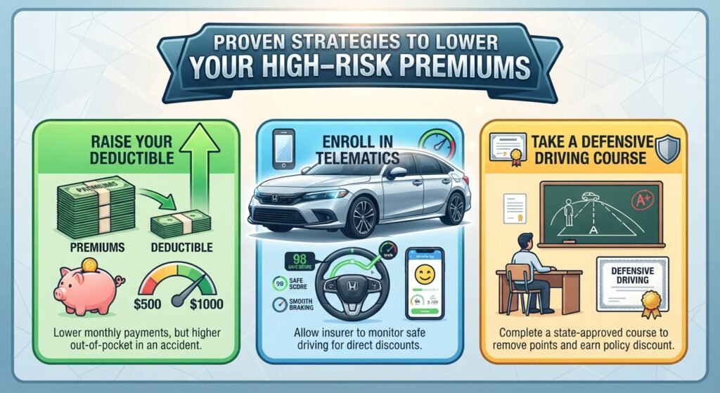 Proven Strategies to Lower Your High-Risk Premiums