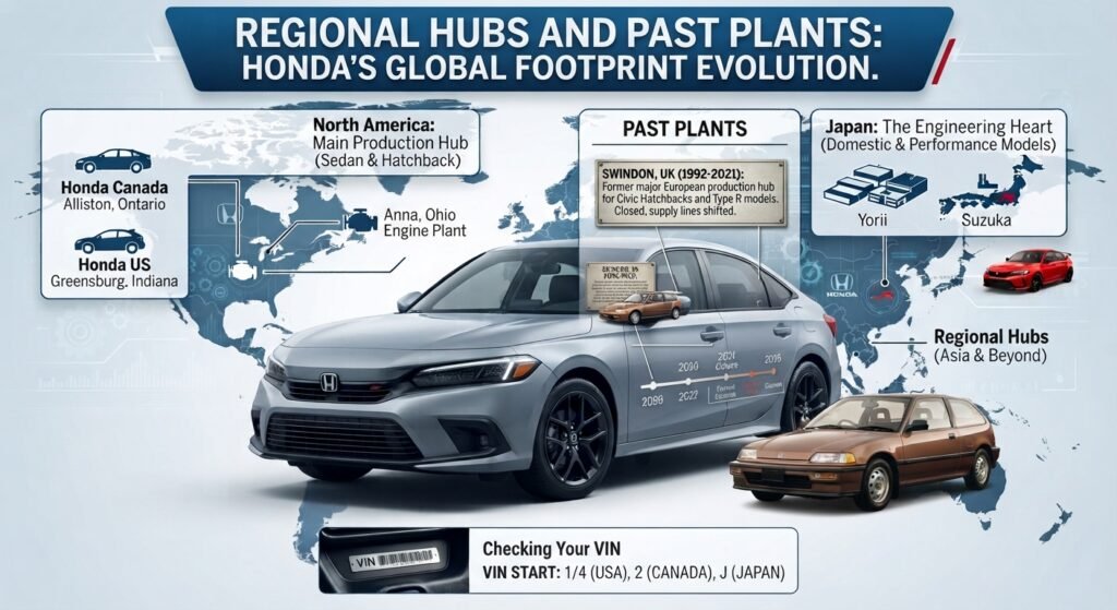 Regional Hubs and Past Plants