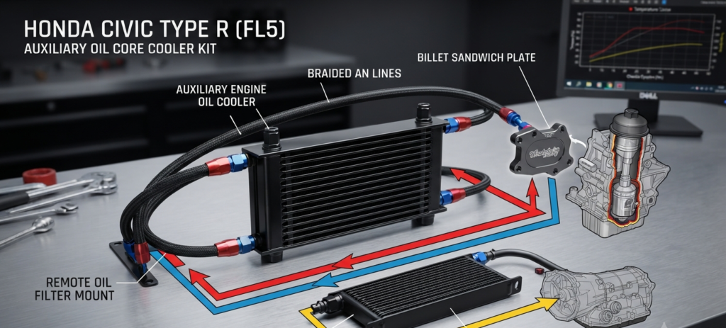 Step 3: Advanced Thermal Management with Dedicated Oil Coolers