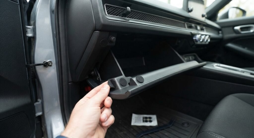 Step 4: Fix the Glove Box and Lower Dash Buzzes