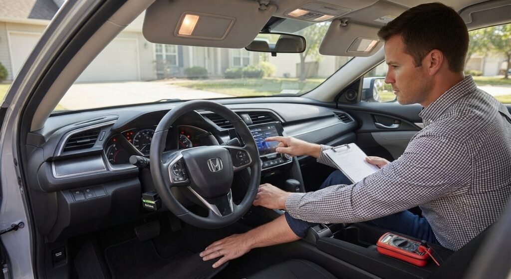 Step 4: Interior, Electronics & Honda Sensing
