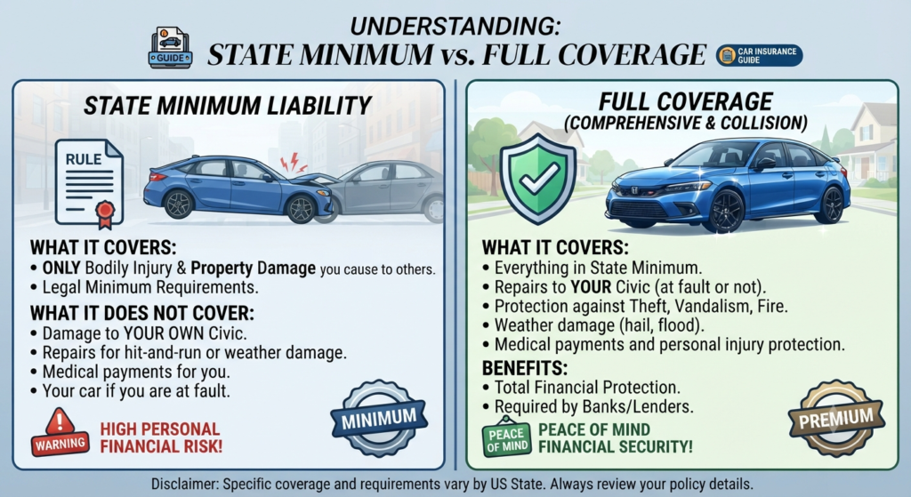 Understanding State Minimum vs. Full Coverage