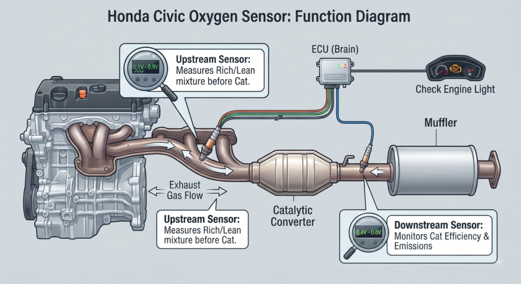 What Does a Honda Civic Oxygen Sensor Actually Do?