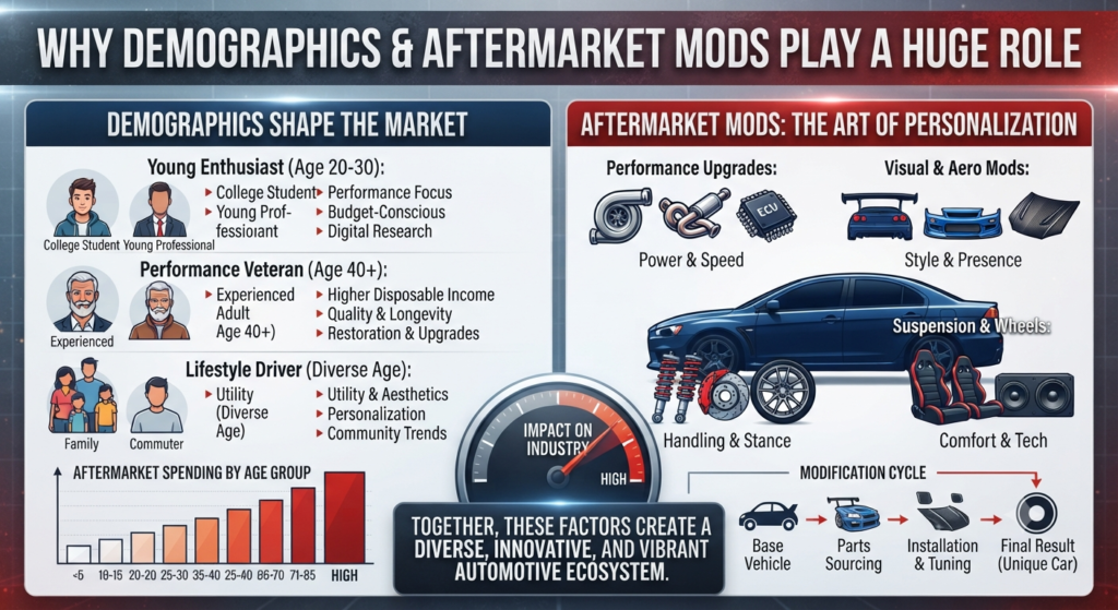 Why Demographics and Aftermarket Mods Play a Huge Role
