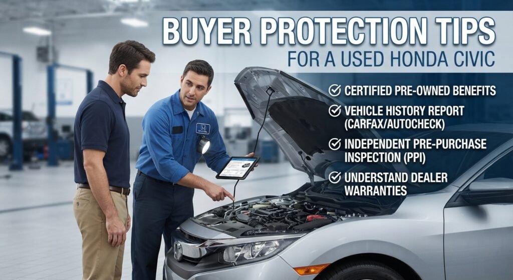 Buyer Protection Tips for a Used Honda Civic