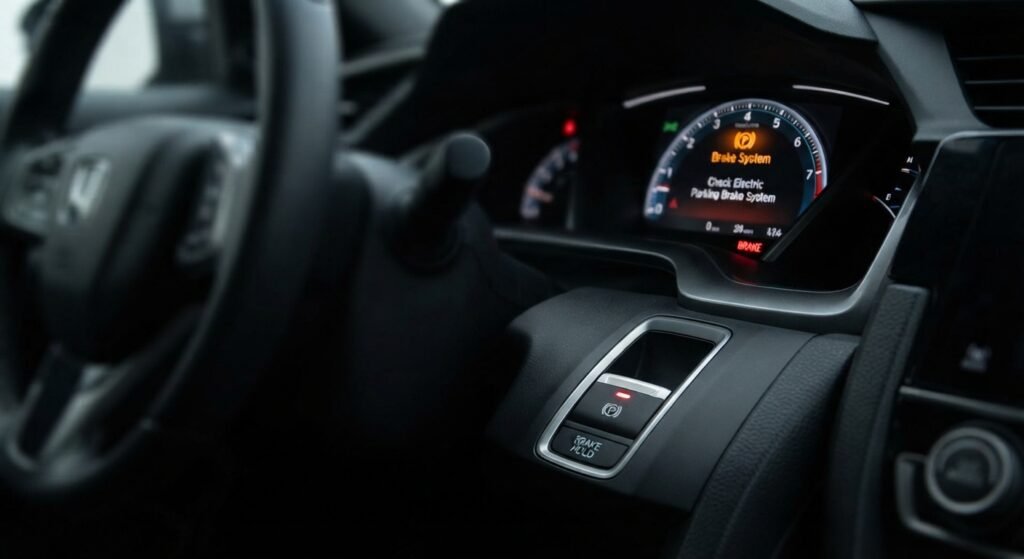 Common Symptoms of a Honda Civic Electric Parking Brake Problem