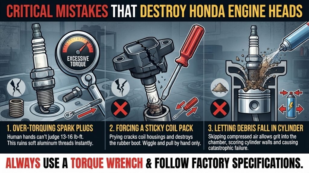 Critical Mistakes That Destroy Honda Engine Heads