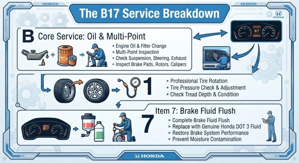 The B17 Service Breakdown